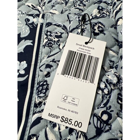 One day SALE! NWT Vera Bradley Small Backpack - Picture 3 of 8